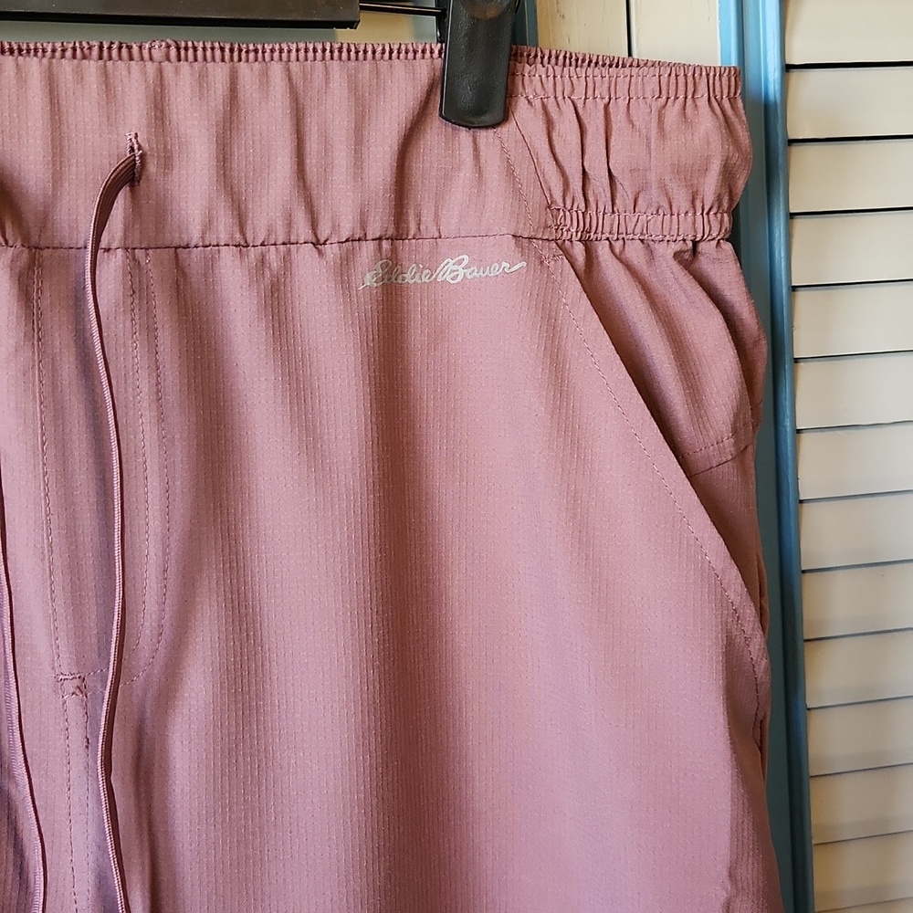 Eddie Bauer Mauve Drawstring Pants - Picture 4 of 12